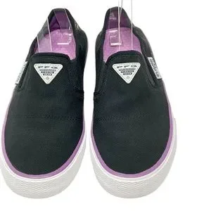 Columbia Womens Slack Water PFG Slip Boat Shoe 6 Mirage/Bright